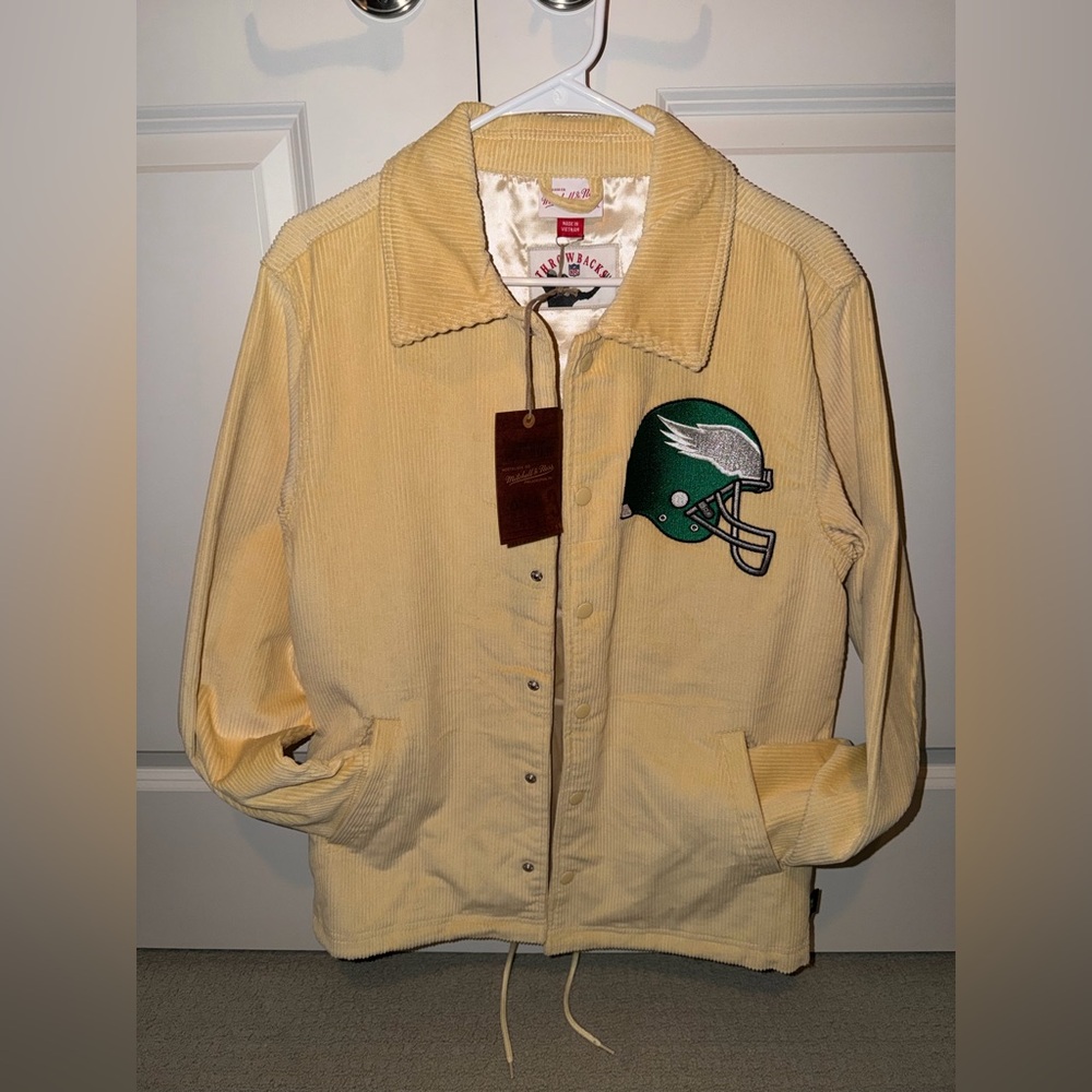 Mitchell & Ness Corduroy PHL Eagles Jacket